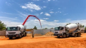 sewa pompa beton untuk pengecoran proyek konstruksi